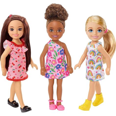 barbie chelsea mini doll 3-pack